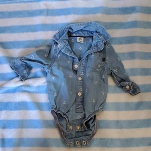 Jean boys sailor dresshort anchor